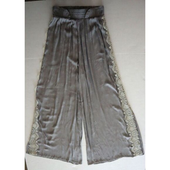 Intimately x Free People Womens Sz XS Gray I'm The One Wide Leg Lounge Pants $98 - Picture 1 of 11